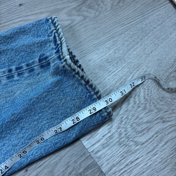 Vintage 80s Levi's 501 Redline Selvedge Denim Straight Leg Jeans 32x34 (30x30) - Picture 10 of 16